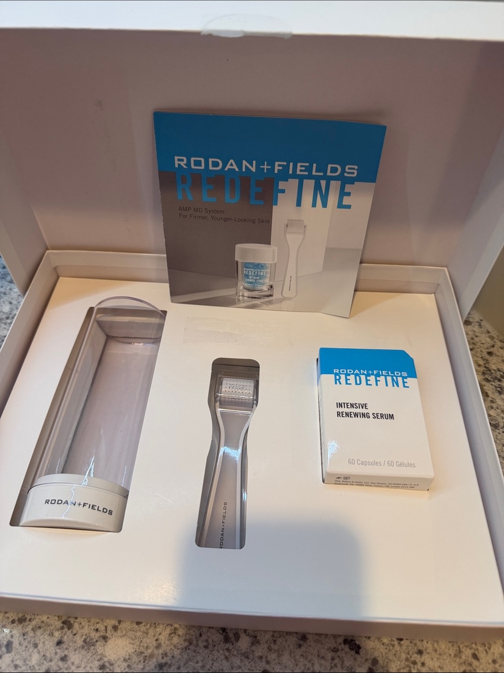 Rodan and Fields Redefine AMP MD System Roller Intensive Night Renewing Serum 60
